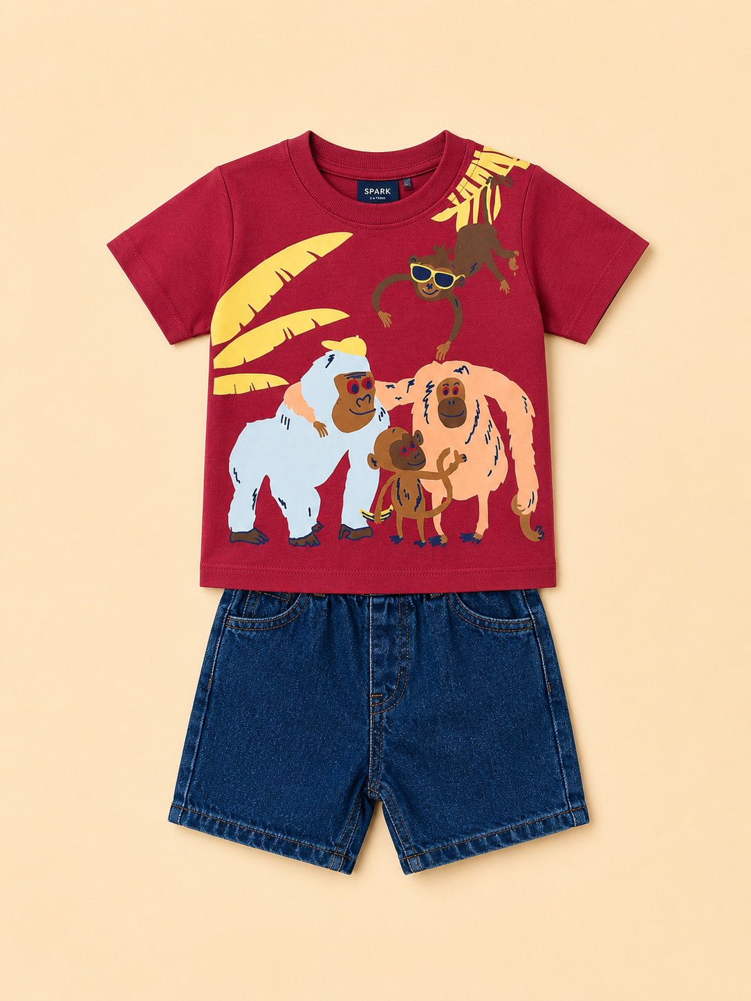 Cherry Trendy Daily Wear Boys Soft Cotton Clothing Set BloomUp
