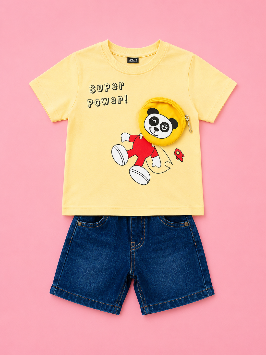 Lemon Trendy Daily Wear Boys Soft Cotton Clothing Set BloomUp