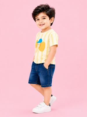 Lemon Stylish Playwear Boys  Soft Cotton Clothing Set BloomUp