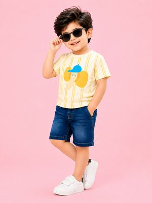 Lemon Stylish Playwear Boys  Soft Cotton Clothing Set BloomUp