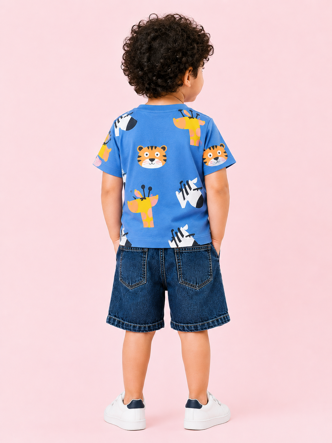 Blue Comfort Fit Boys  Soft Cotton Clothing Set BloomUp