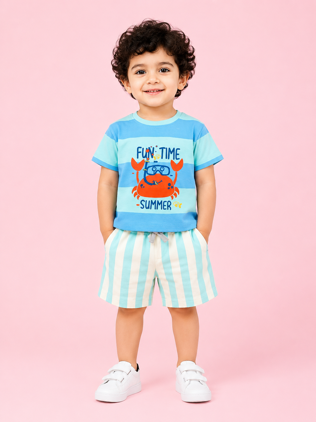 Mint Trendy Daily Wear Boys Soft Cotton Clothing Set BloomUp