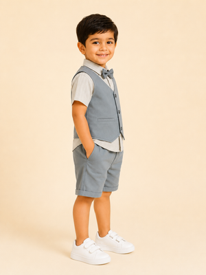 Pista Casual Summer Boys  Soft Cotton Clothing Set BloomUp