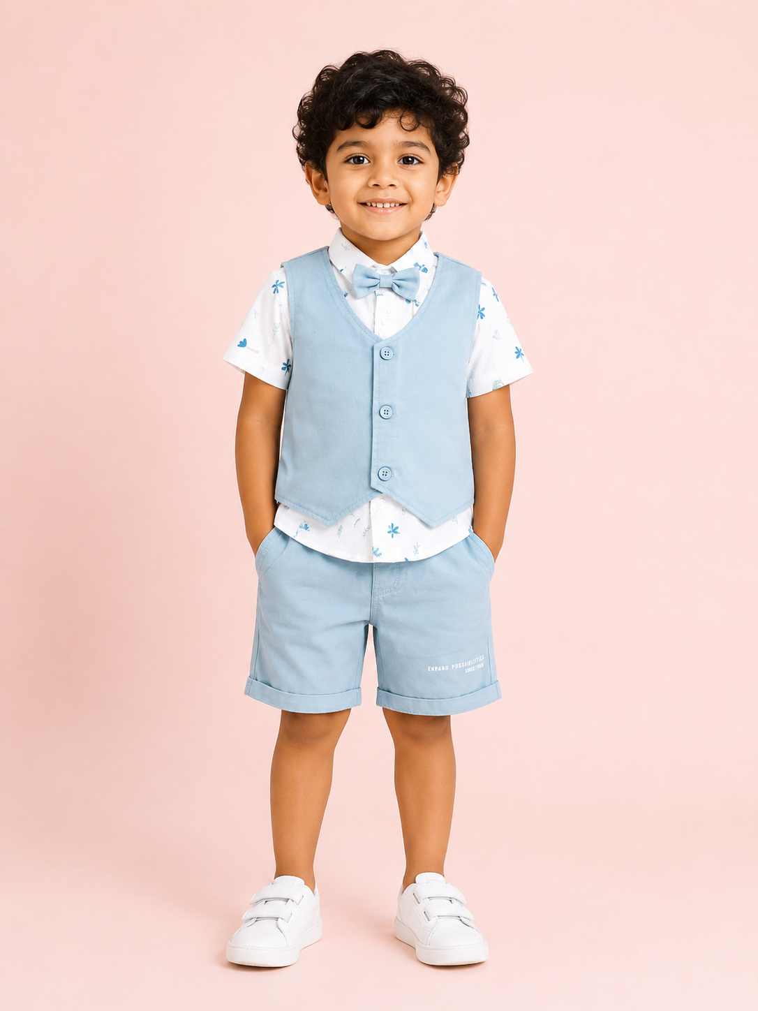 Ash Trendy Daily Wear Boys Soft Cotton Clothing Set BloomUp