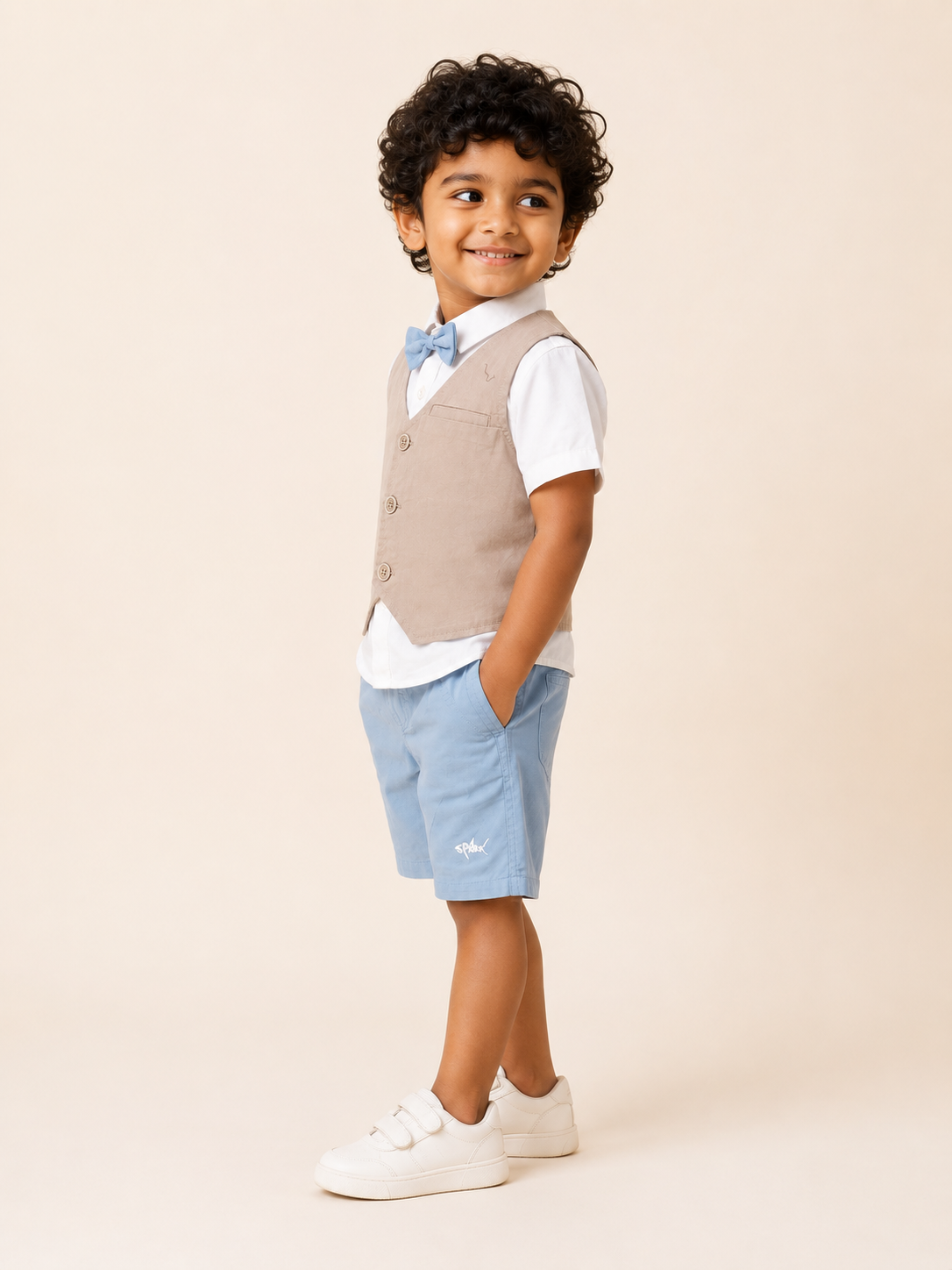 Sky Blue Comfort Fit Boys Soft Cotton Clothing Set BloomUp