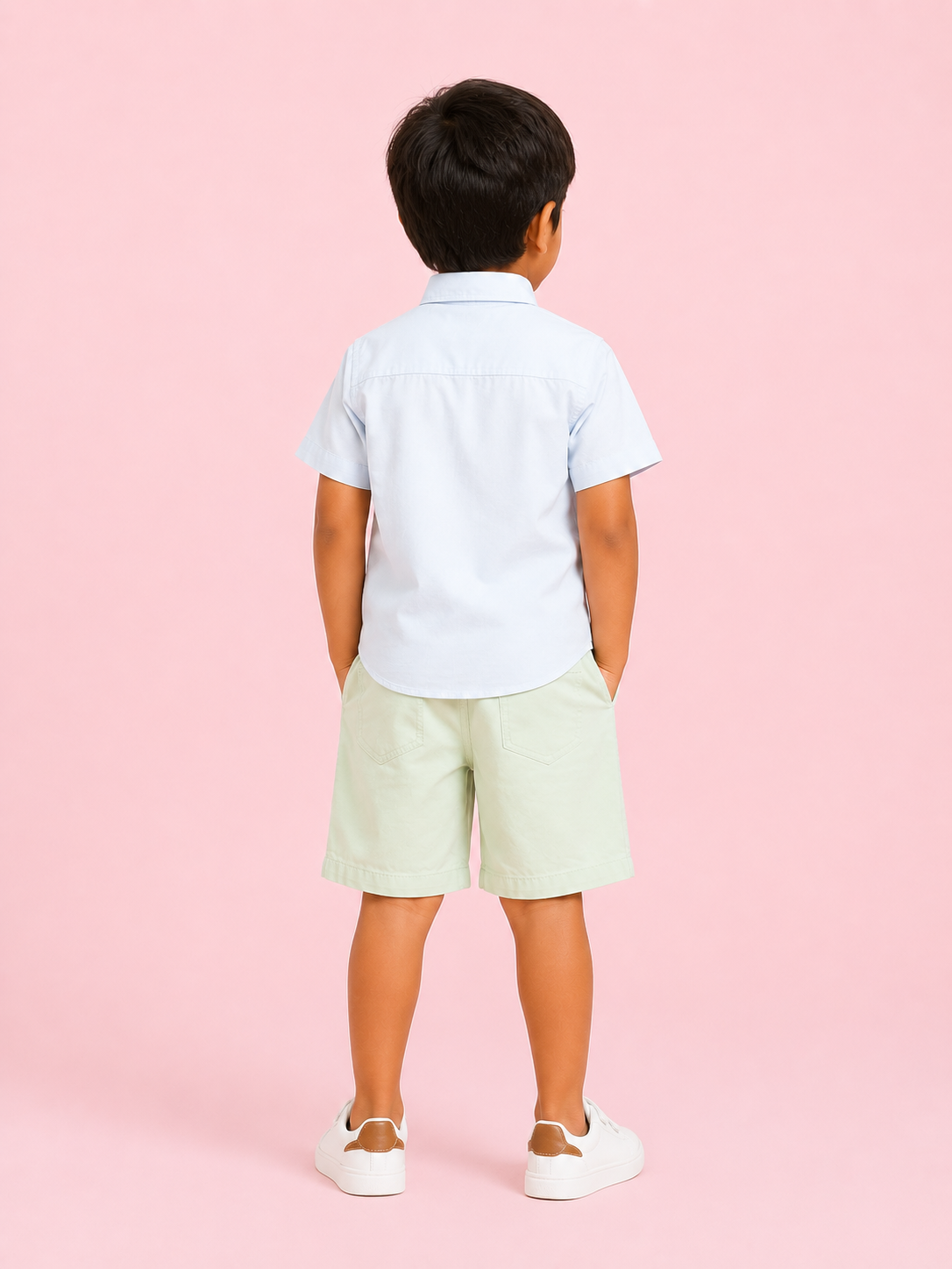 Lime Casual Summer Boys  Soft Cotton Clothing Set BloomUp