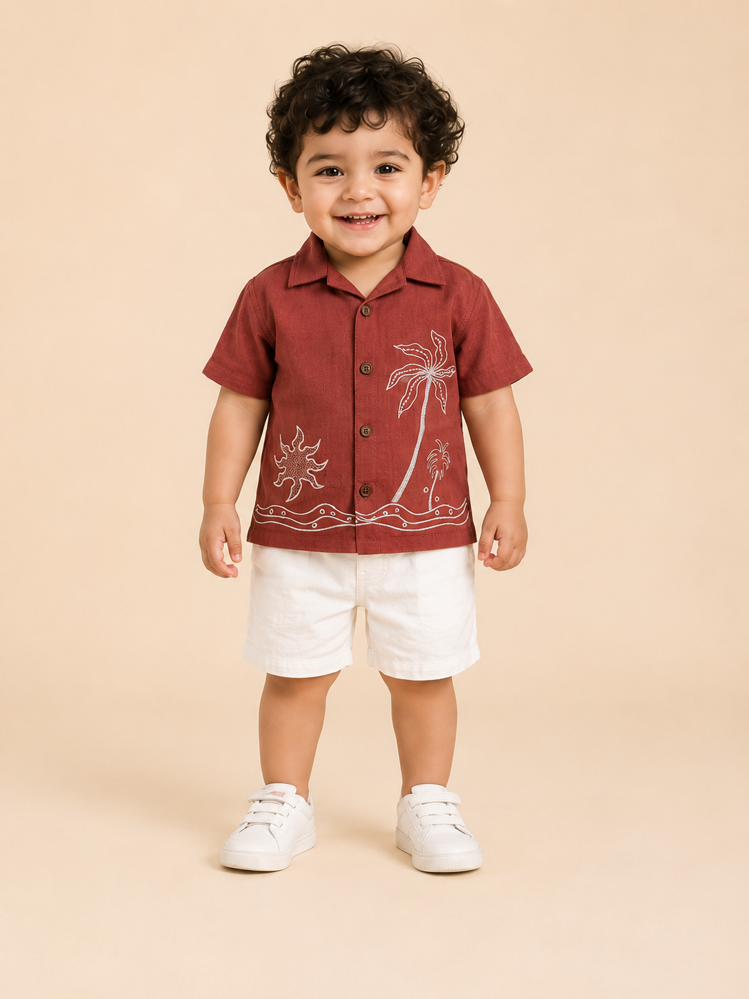 Boys Rust Soft Cotton Sets Casual Fashion Kids Wear BloomUp