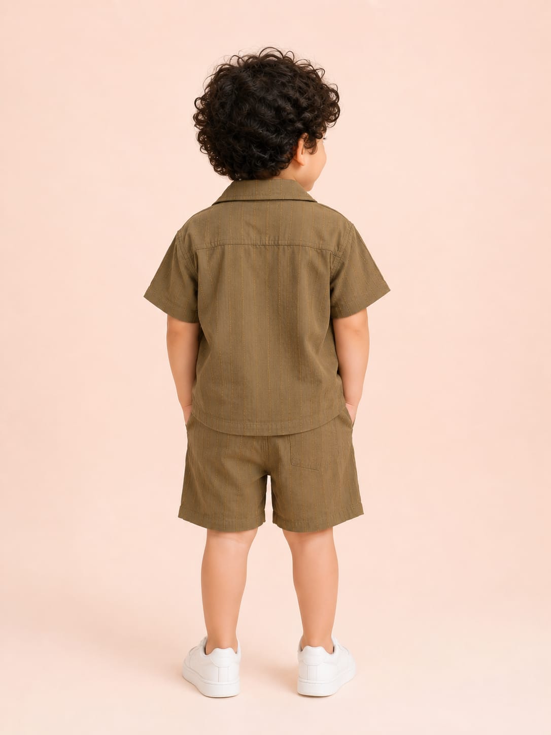 Mehandi Trendy Daily Wear Boys Soft Cotton Clothing Set BloomUp