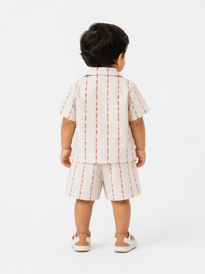 Boys Sky Blue Pull On Soft Cotton Clothing Set BloomUp