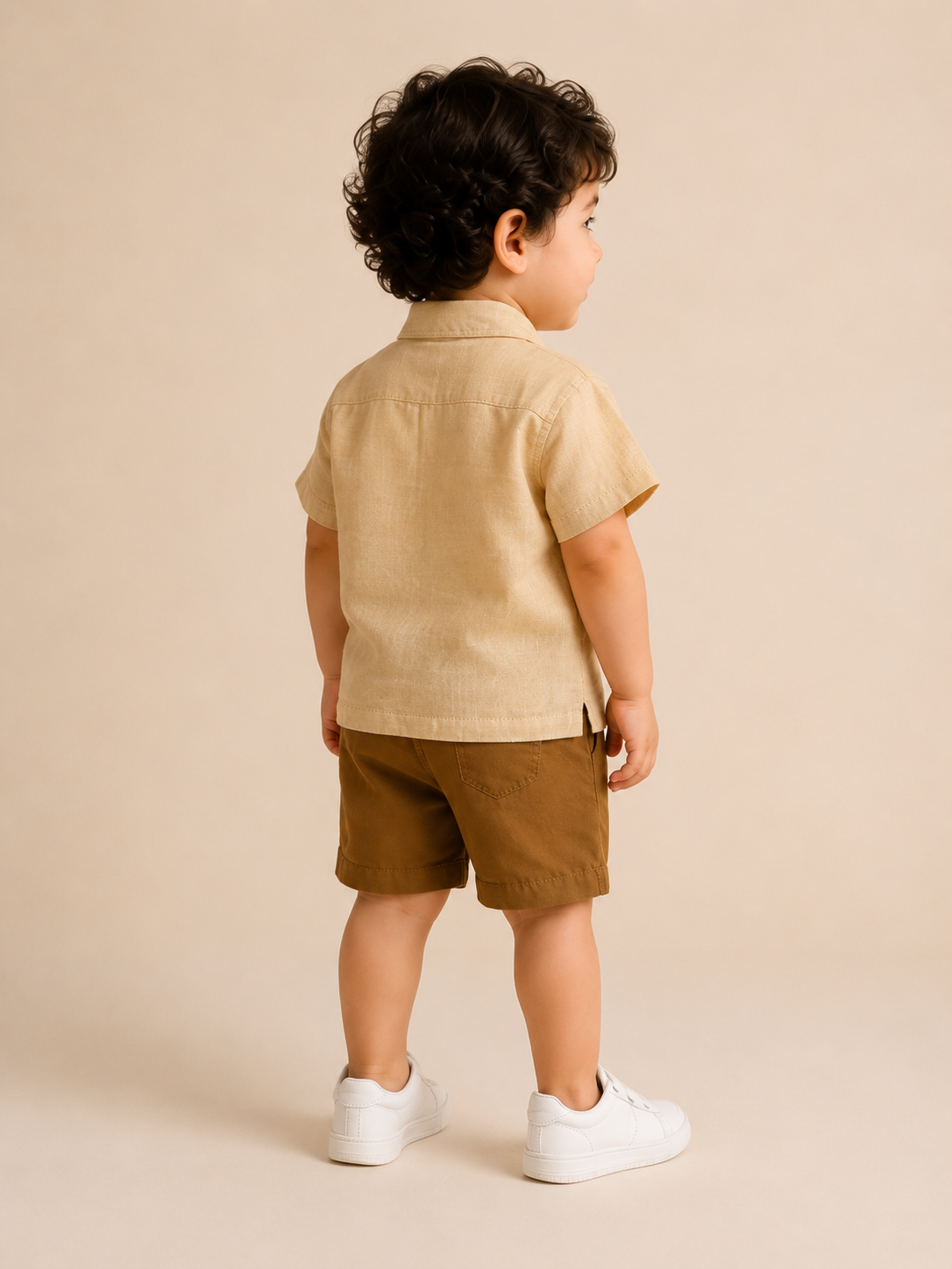 Honey Bronze Baby Co-ord Top & Pant Set for Infants (0–24M) BloomUp