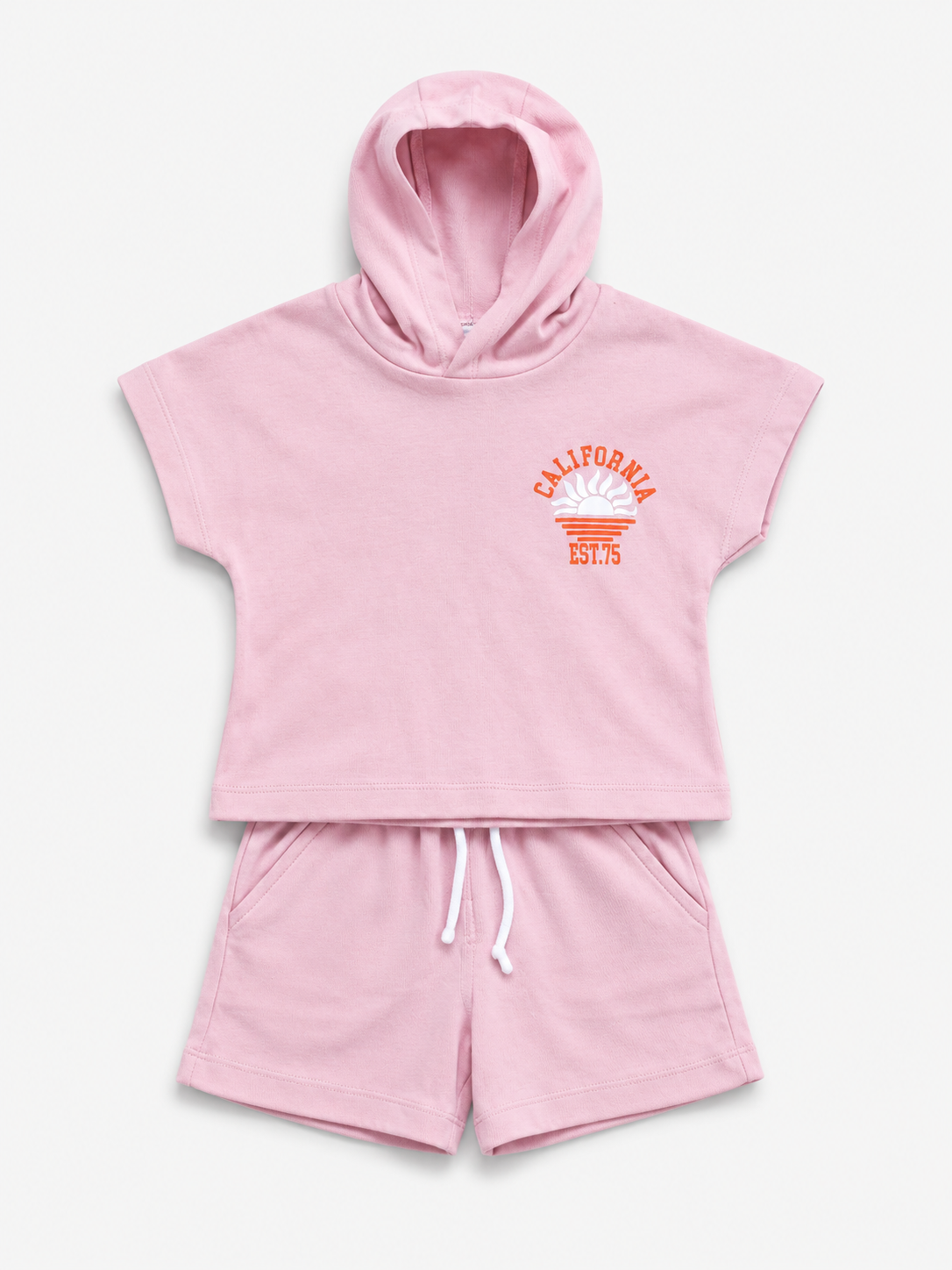 Peach Premium Casual Boys  Soft Cotton Clothing Set BloomUp
