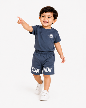 Boys Lemon Yellow Pull On Soft Cotton Clothing Set BloomUp
