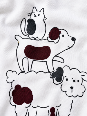 Mehroon Textured 3-Piece Co-ord Set for Baby Boys – Waffle Shirt, Graphic T-Shirt & Pants Set BloomUp