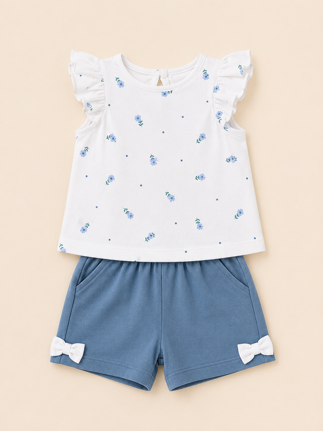 Blue Trendy Daily Wear Boys Soft Cotton Clothing Set BloomUp