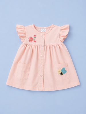 Bug 8267 Peach Soft Cotton Kids Fashion Wear BloomUp