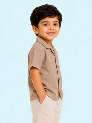 BloomUp BUSS26SHB2185-DARK BEIGE
