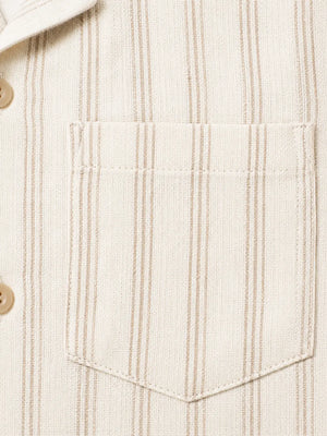 BloomUp BUSS26SHB2186-BEIGE STRIPS