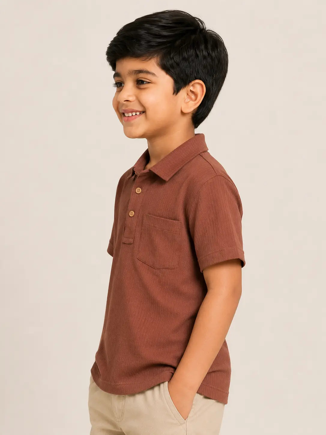 BloomUp BUSS26TSB085-LT-BROWN