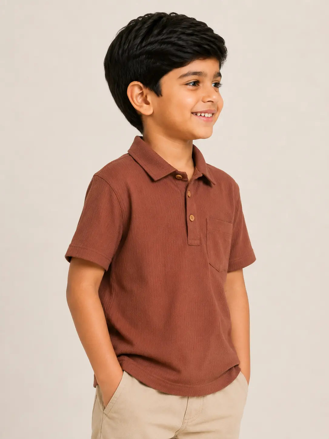 BloomUp BUSS26TSB085-LT-BROWN