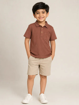 BloomUp BUSS26TSB085-LT-BROWN