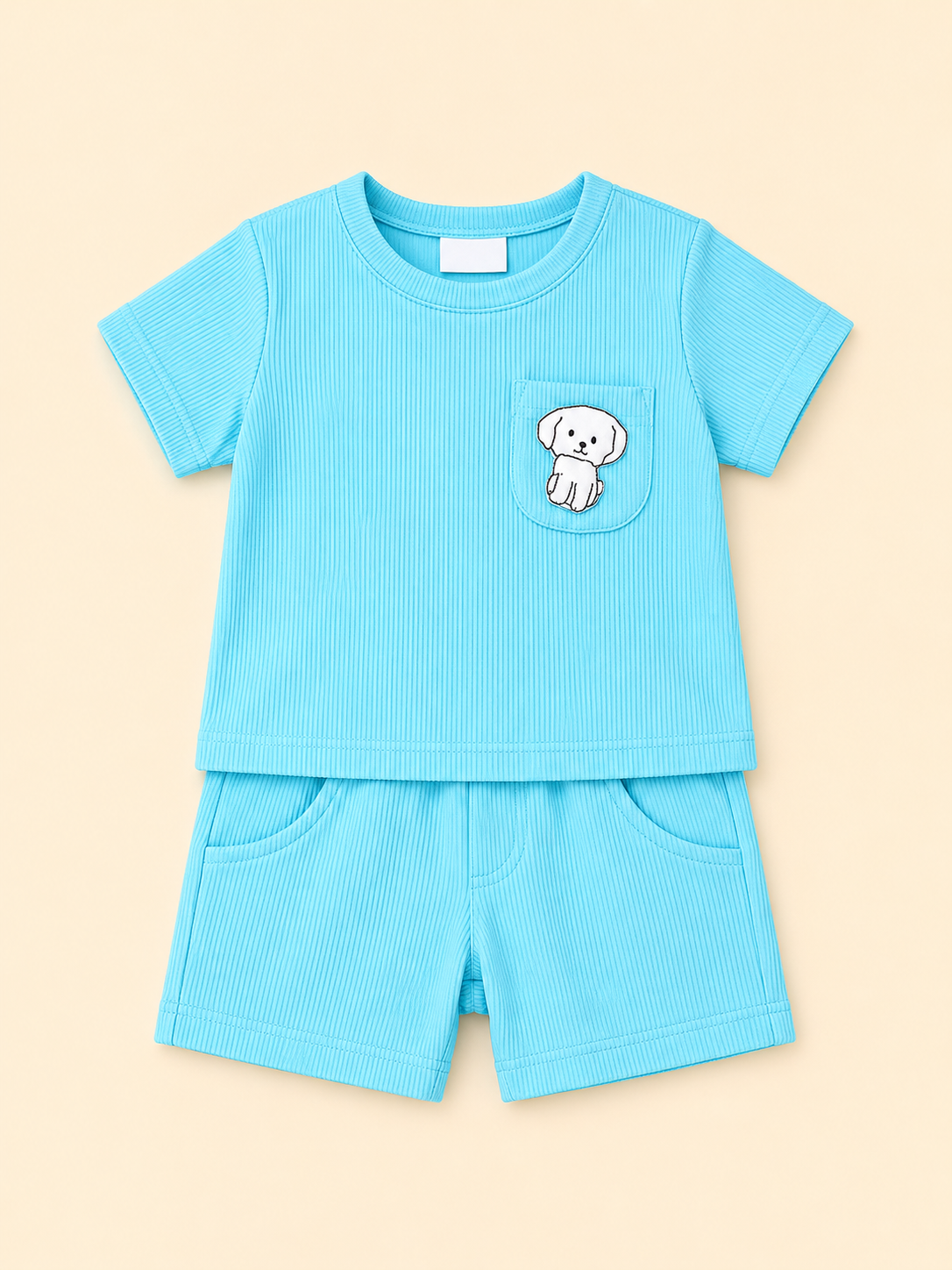 Mint Casual Summer Boys  Soft Cotton Clothing Set BloomUp