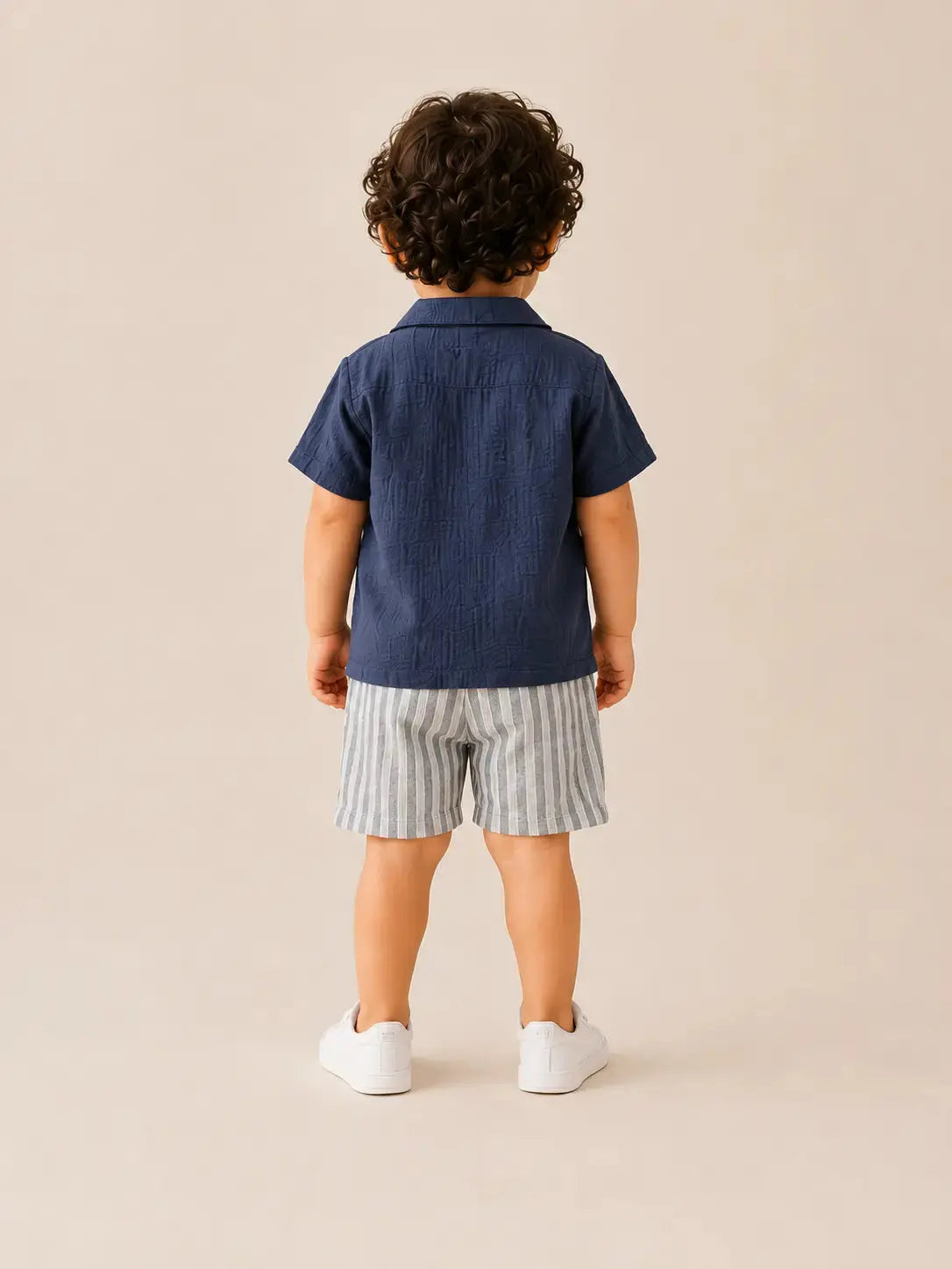 Boys Blue Soft Cotton Sets Casual Fashion Kids Wear BloomUp