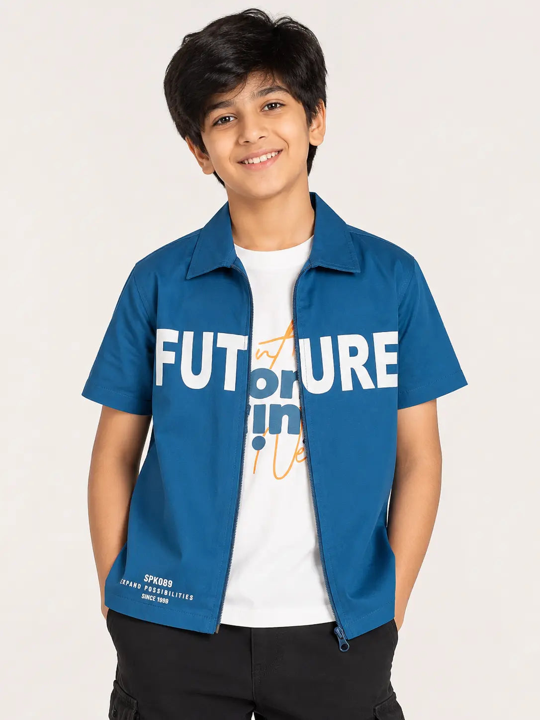 BloomUp T.Blue Formal Shirt for Older Boys