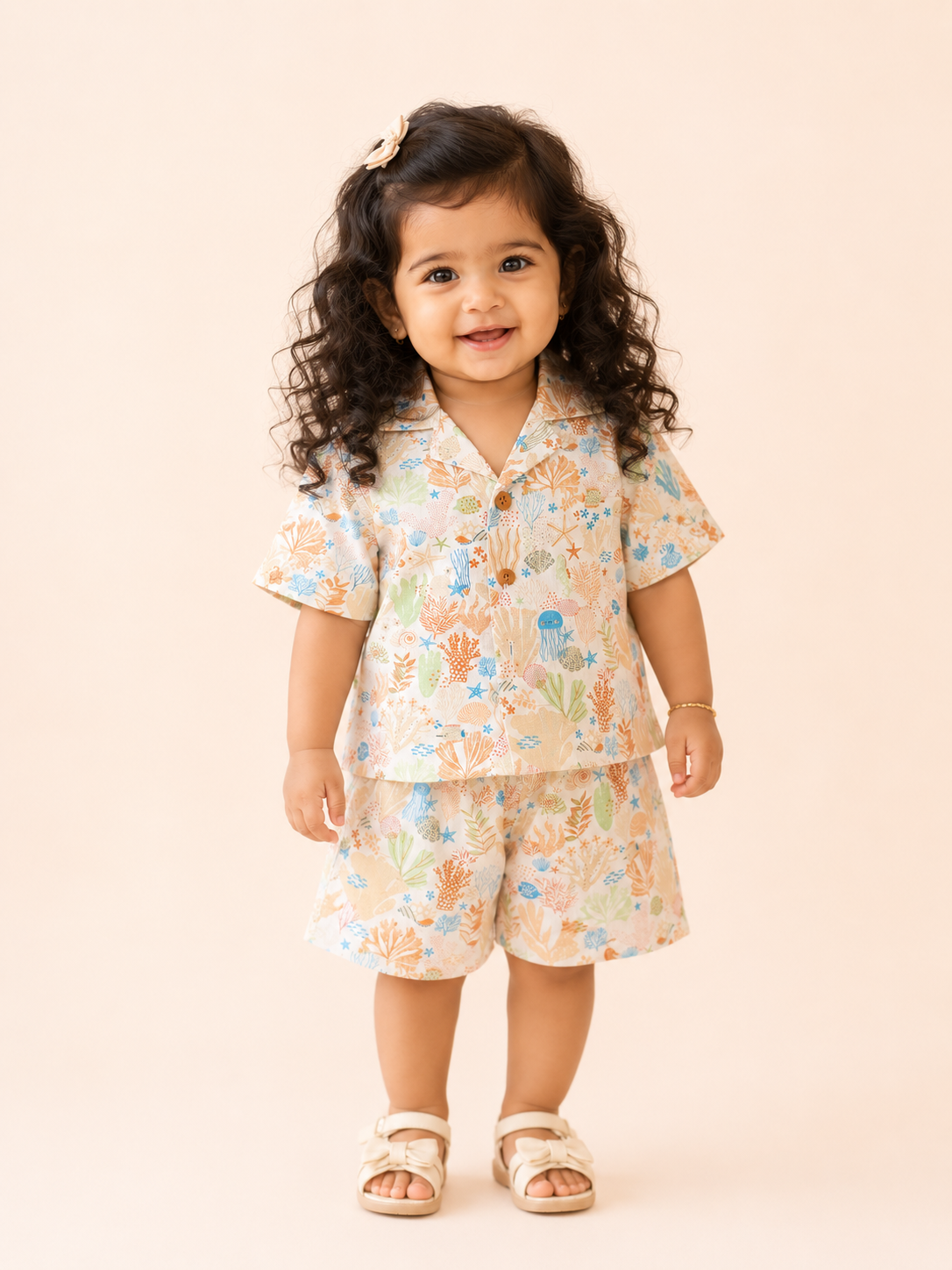 Toffee  Shirt & Shorts Set – Stylish and Comfortable Kids Outfit Bloomup