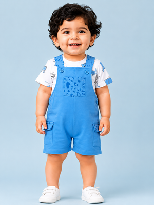 Ocean Blue T-Shirt for Older Boys & Kids (8–16 Years) BloomUp