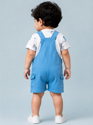 Ocean Blue T-Shirt for Older Boys & Kids (8–16 Years) BloomUp