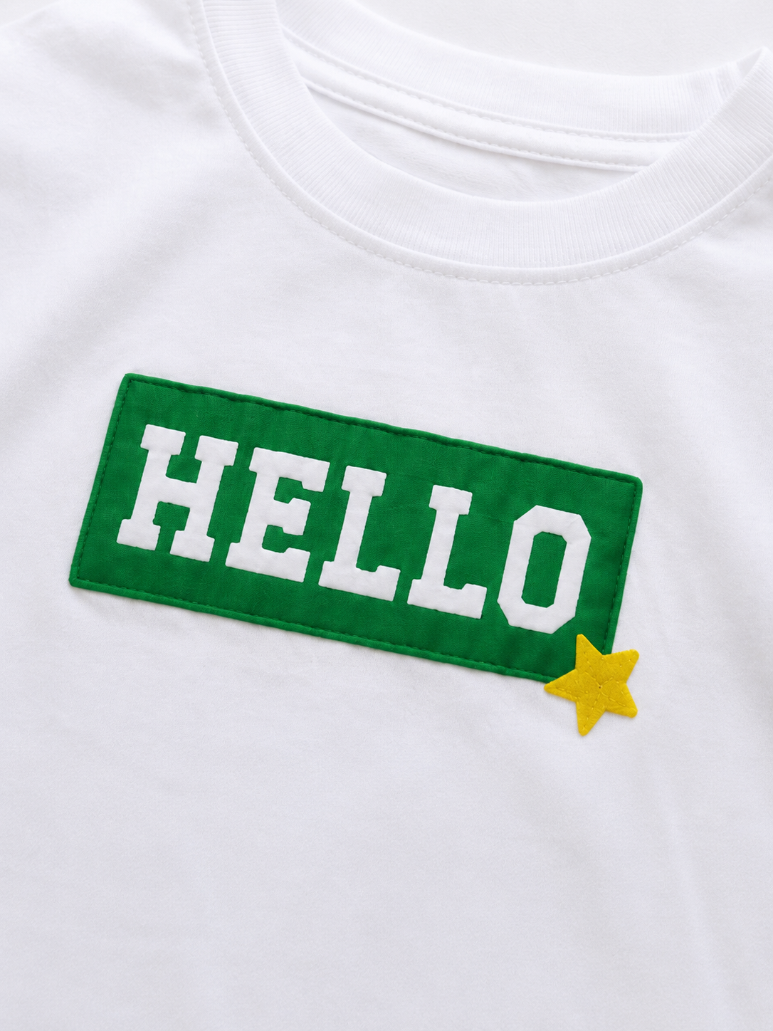 Boys Navy Blue Printed Shorts & Hello T Shirt Set BloomUp