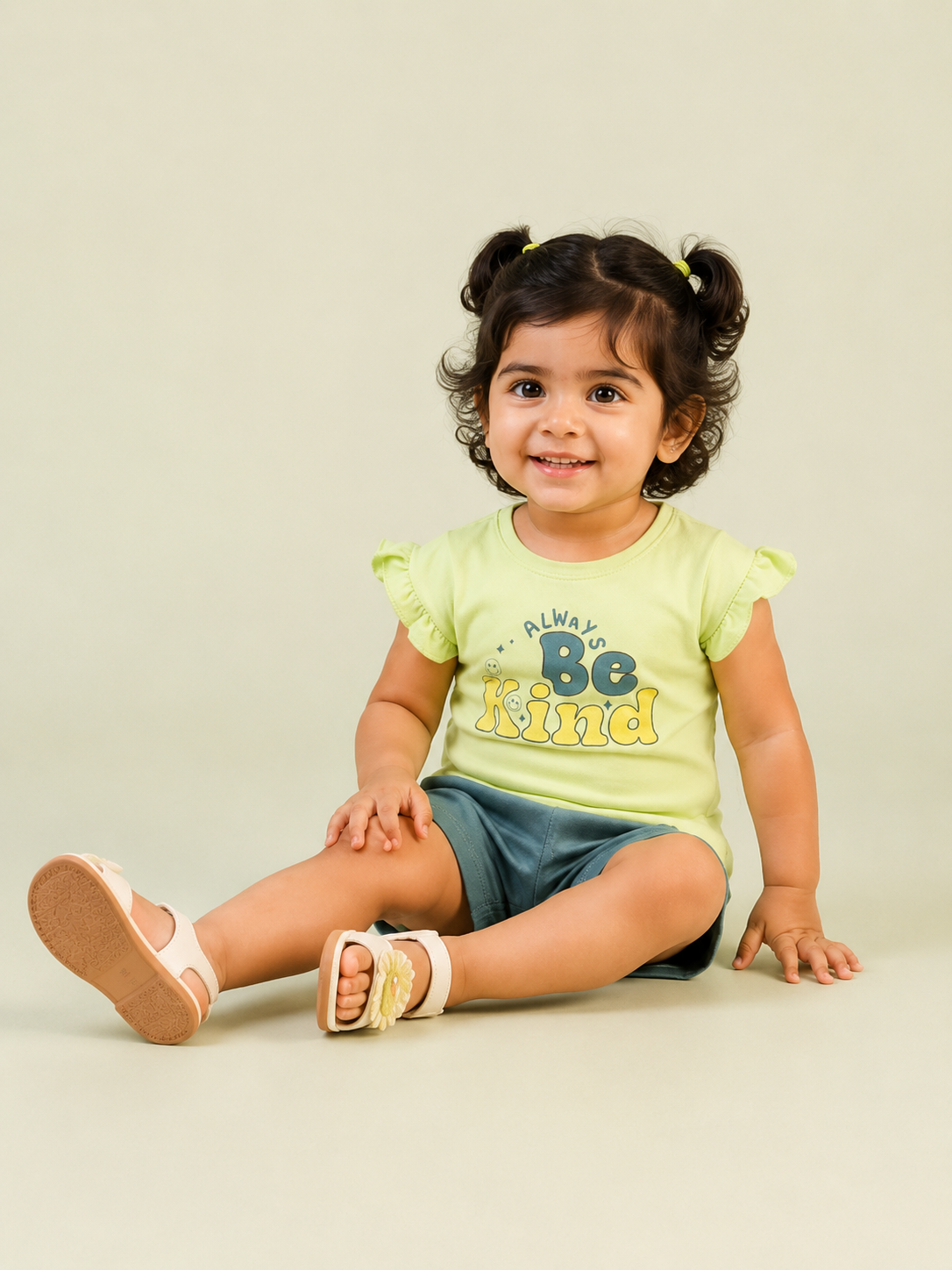 Lime Green Girls Skirt for Infant Girls & Toddlers (6M–3Y) BloomUp