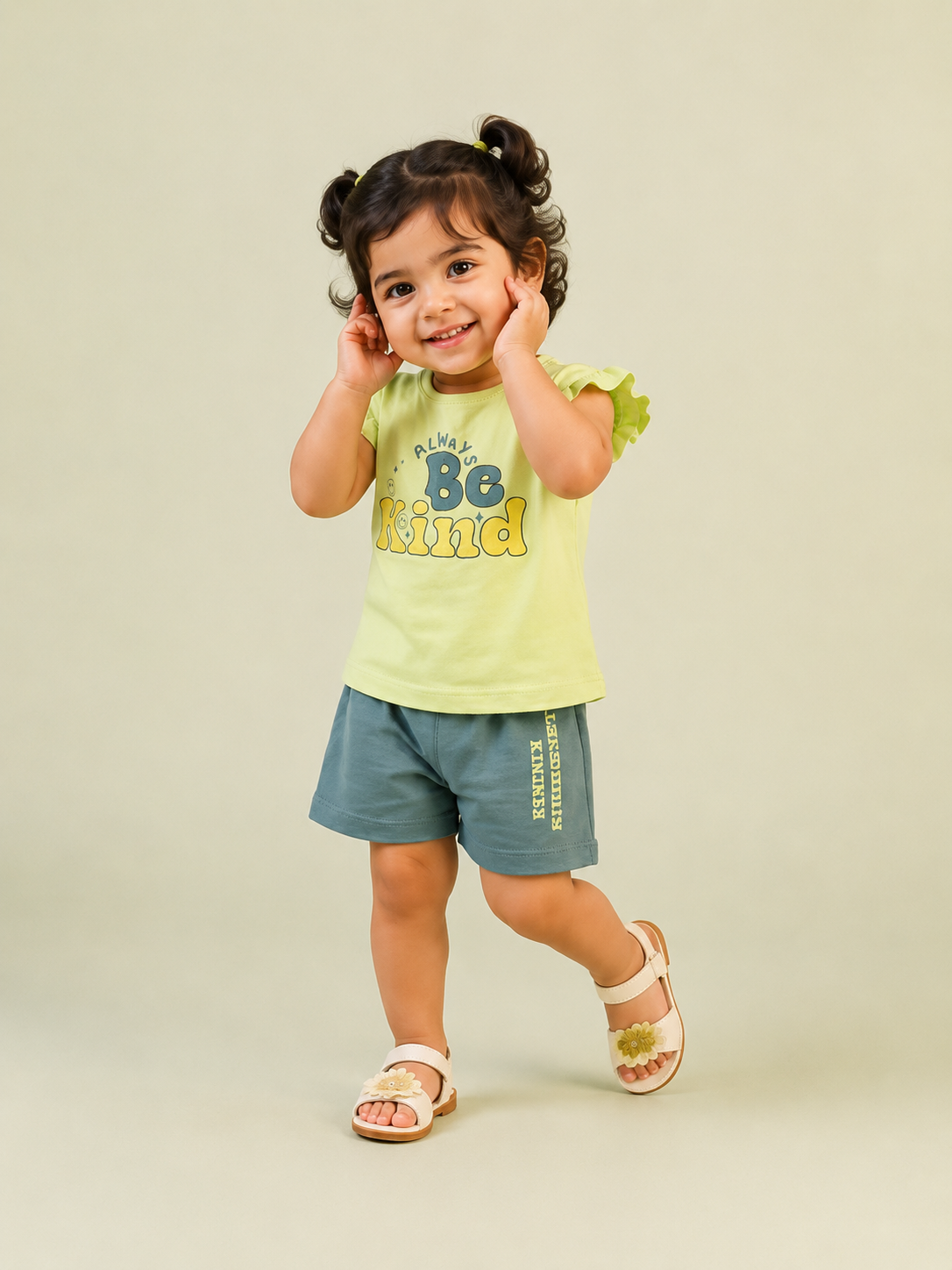 Lime Green Girls Skirt for Infant Girls & Toddlers (6M–3Y) BloomUp