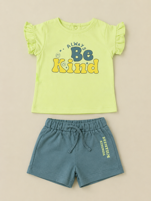Lime Green Girls Skirt for Infant Girls & Toddlers (6M–3Y) BloomUp