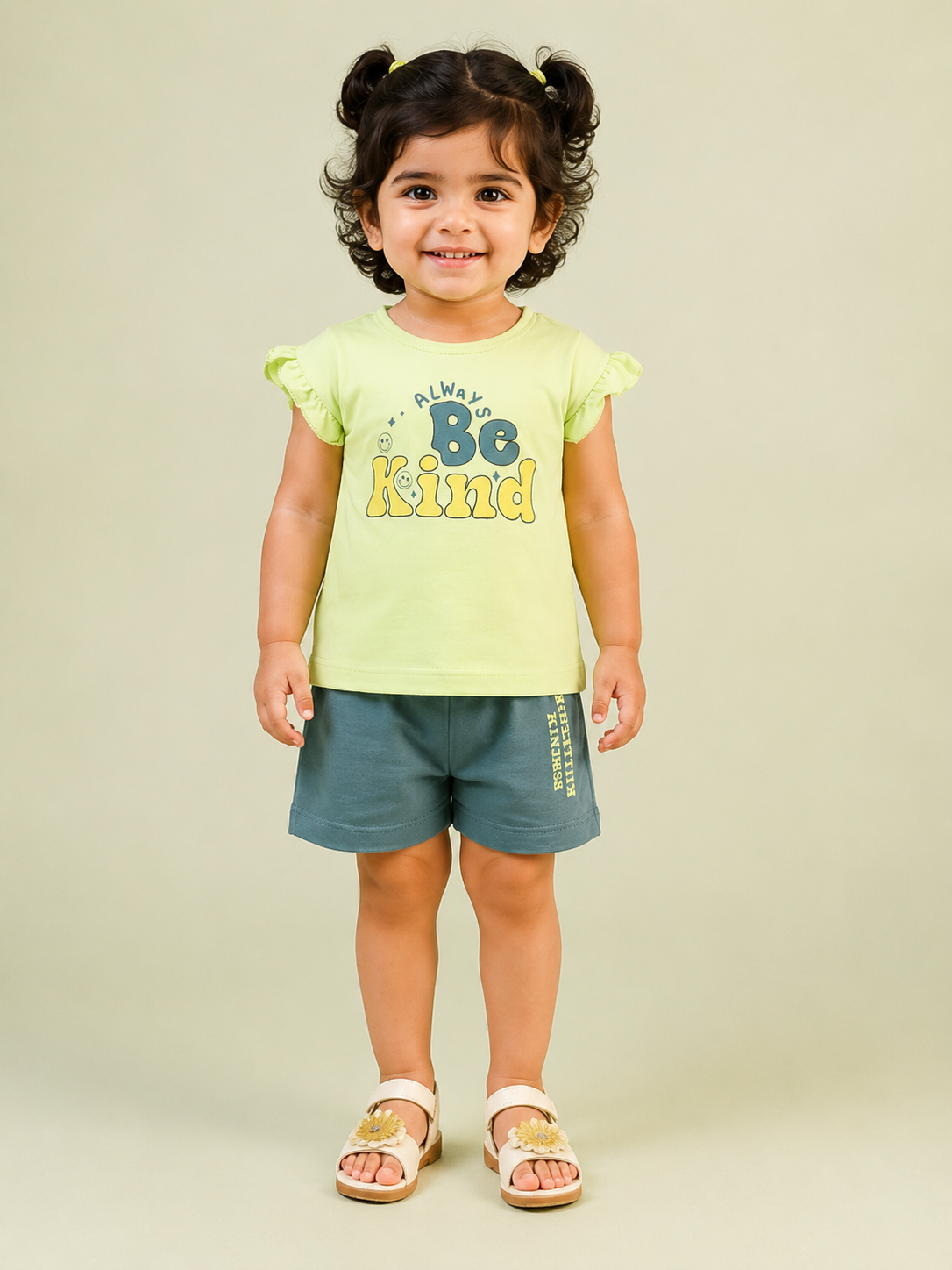 Lime Green Girls Skirt for Infant Girls & Toddlers (6M–3Y) BloomUp