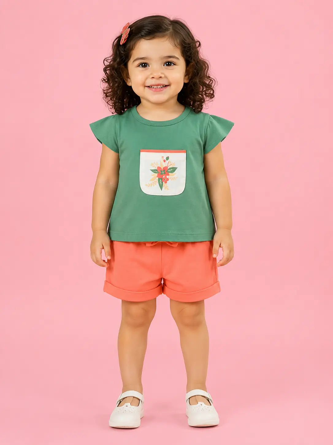 BloomUp ECG-158-SMOCK GREEN