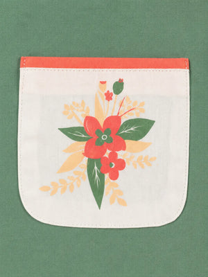 BloomUp ECG-158-SMOCK GREEN
