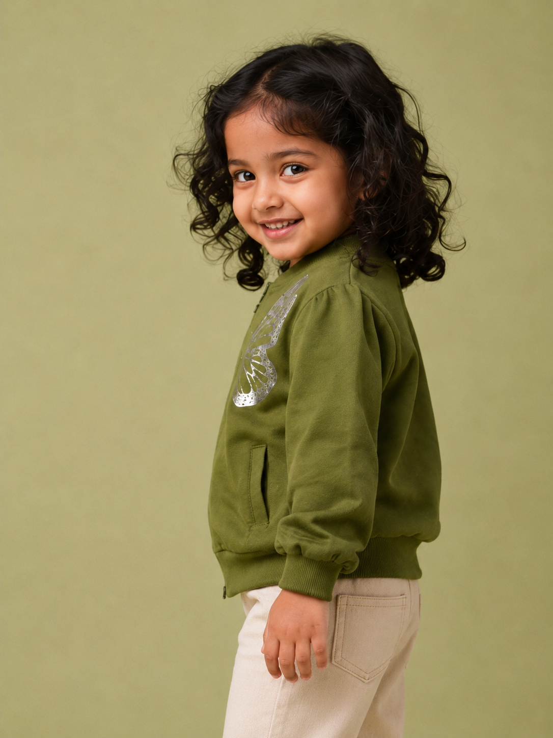 Moss Green Polo T-Shirt for Older Boys (8–16 Years) BloomUp