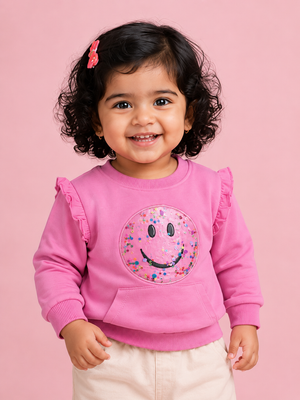 Baby Pink Polo T-Shirt for Older Girls (8–16 Years) BloomUp