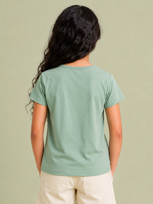 Pista Green Polo T-Shirt for Older Kids Boys & Girls (8–16 Years) BloomUp