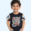 Black “New York City” Graphic Kids T-Shirt – Soft Cotton Trendy Summer Wear for Boys
