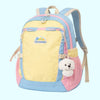 Kids Backpack for Girls – Cute Pastel School Bag with Plush Charm | Lightweight & Durable Daily Use Bag