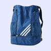 Kids Blue Sports Backpack – Lightweight Drawstring School & Travel Bag with Multiple Pockets