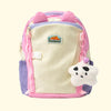 Kids Backpack for Girls – Cute Pink Pastel School Bag with Plush Charm | Lightweight & Durable Bag