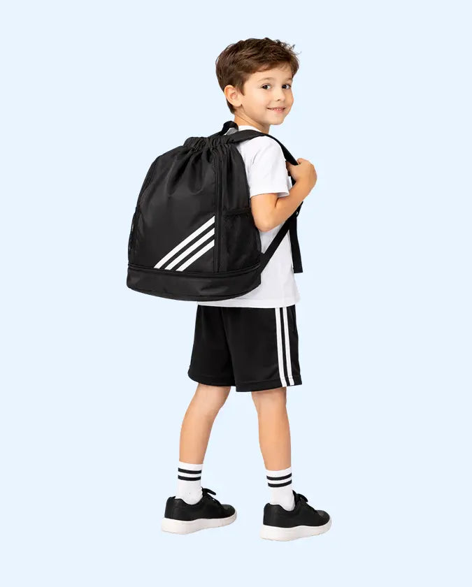 BLOOMUP Kids Drawstring Backpack – Lightweight Sports & School Bag for Boys & Girls | Durable Multi-Purpose Carry Bag Bloom Up