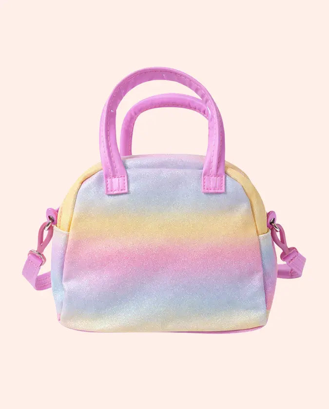 BLOOMUP Kids Unicorn Bag – Cute Rainbow Handbag for Girls | Glitter Party Bag with Shoulder Strap Bloom Up