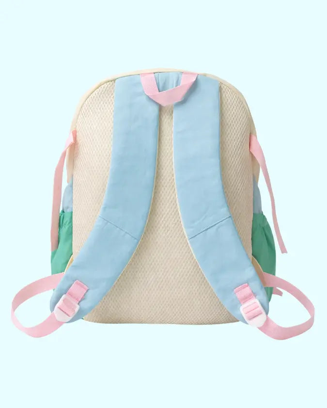 BLOOMUP Kids Backpack for Girls – Cute Pastel School Bag with Plush Charm | Lightweight & Durable Daily Use Bag Bloom Up