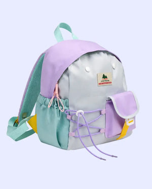 BLOOMUP Kids School Backpack – Cute Pastel Bag with Utility Pockets | Lightweight & Durable Daily Use Bag Bloom Up