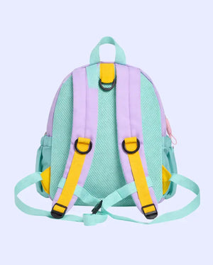 BLOOMUP Kids School Backpack – Cute Pastel Bag with Utility Pockets | Lightweight & Durable Daily Use Bag Bloom Up