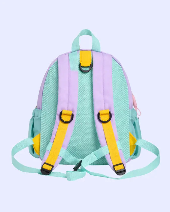 BLOOMUP Kids School Backpack – Cute Pastel Bag with Utility Pockets | Lightweight & Durable Daily Use Bag Bloom Up